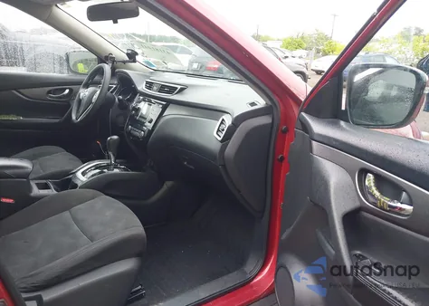 2016 Nissan Rogue Sv из США, поврежденный, VIN KNMAT2MV2GP603143